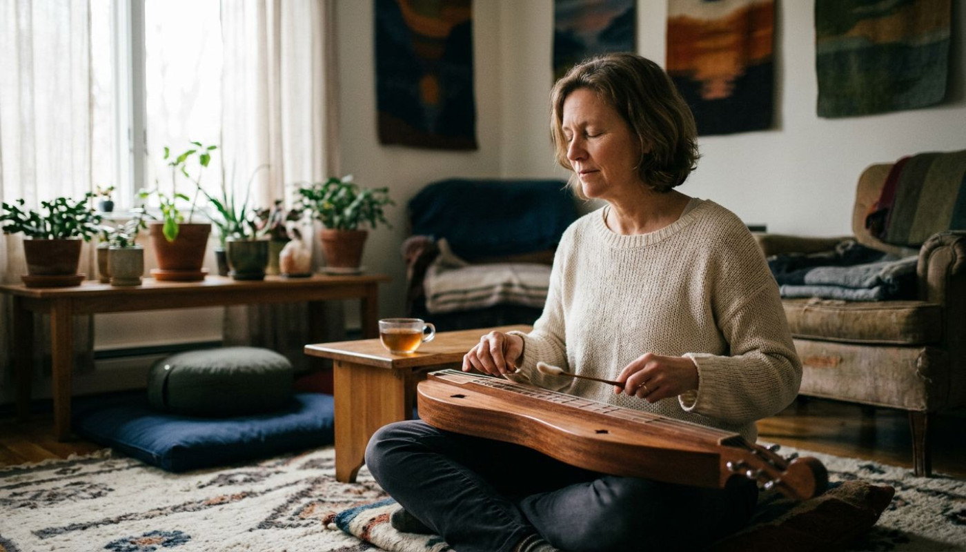 Comment les instruments traditionnels favorisent-ils la relaxation ?